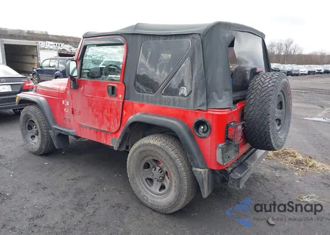 2003 Jeep Wrangler X из США, поврежденный, VIN 1J4FA39S03P318283